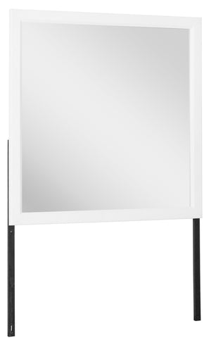 Remi Bedroom Dresser Mirror - White