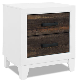 Remi Bedside 2-Drawer Nightstand, 21.7
