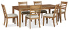 Scott Living Reno 7pc Dining Set with Table & 6 Chairs, 60-78