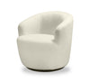 Ivie Swivel Accent Chair - White 