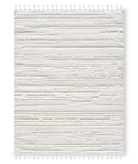 Riley Cream Abstract Area Rug - 5'7