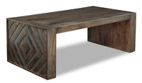 Madden 50” Modern Coffee Table - Brown 