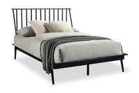 Milan Full Bed - Black  