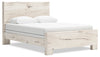 Derekson Queen Panel Bed - White