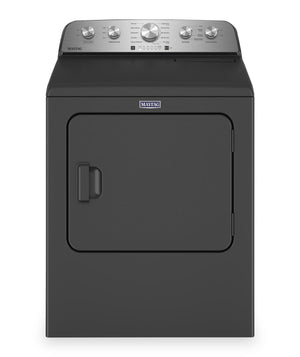 Maytag 7 Cu. Ft. Electric Dryer with Steam - Volcano Black - YMED5430PBK