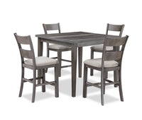 Krew 5-Piece Counter-Height Dining Set 