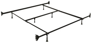 Queen/King Bed Frame with Headboard/Footboard Brackets