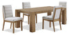 Lotus 5-Piece Upholstered Dining Set