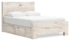 Derekson Queen Underbed Storage Bed - White