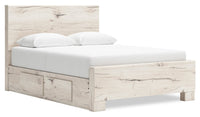 Derekson Queen Underbed Storage Bed - White 