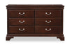 Marco Bedroom 6-Drawer Dresser, 58