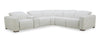 Essence 6-Piece Power Reclining Sectional with Power Headrests - Ivory