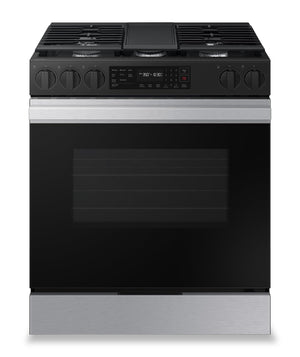 Samsung 6 Cu. Ft. Smart Gas Slide In Range with Air Fry and Fan Convection - Stainless Steel - NSG6DG8300SRAA
