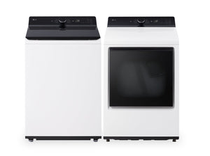 LG 6.3 Cu. Ft. Top-Load Washer with EasyUnload™ and 7.3 Cu. Ft. Electric Dryer with EasyLoad™