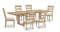 Aspen 7pc Dining Package with 80-104