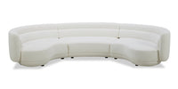 Davvero 3-Piece Sectional - Ivory 