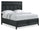 Casa Queen Storage Panel Bed - Black 