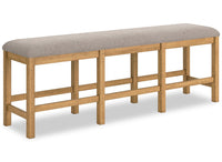 Archer Counter-Height Dining Bench with Fabric Seat, 72