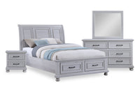 Kylie 6-Piece Queen Storage Bedroom Set 