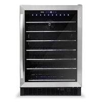 Danby 5.7 Cu. Ft. 60-Bottle Built-In Wine Cooler - Stainless Steel - DWC057A1BSS 