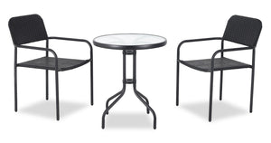 Paris 3-Piece Bistro Patio Set