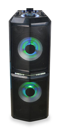 Monster Remix 300W DJ Party System with Bluetooth and Wireless Mic (10-MNREMIX) 