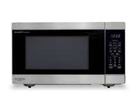 Sharp 2.2 Cu. Ft. Carousel® Countertop Microwave with Inverter Technology - Stainless Steel - SMC2264KSC 