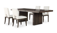 Zelda 5-Piece Dining Set - White 