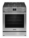 Frigidaire Professional 6 Cu. Ft. Gas Range With Total Convection and Air Fry - Smudge-Proof® Stainless Steel - PCFG3080AF