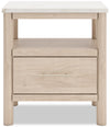 Jolie Bedside 2-Drawer Nightstand, 24