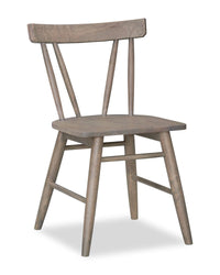 Remi Slatback Dining Chair - Brown 