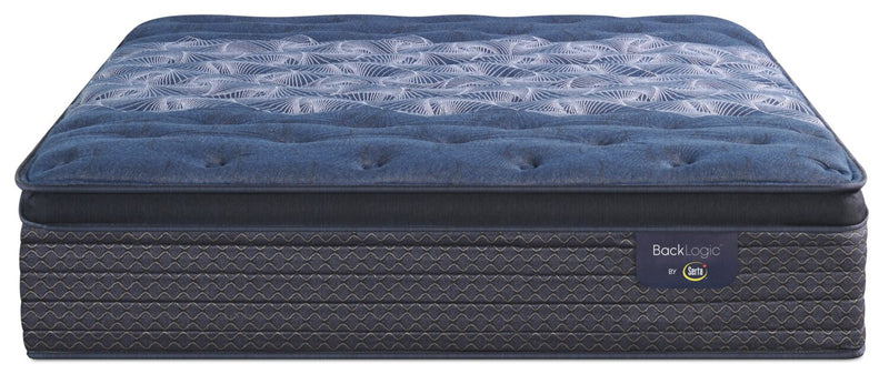 Serta Back Logic 3.0 Eurotop Plush Twin Mattress | The Brick