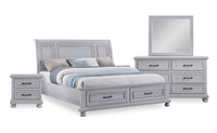 Kylie 6-Piece King Storage Bedroom Set 