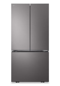 LG 25 Cu. Ft. Smart French-Door Refrigerator with Ice Maker - Black Stainless Steel - LF25S6200D 