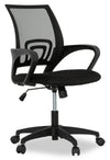 Sealy® Raven 25.2” Adjustable Ergonomic Office Chair with Mesh Padding - Black