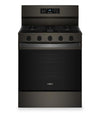 Whirlpool 5 Cu. Ft. Gas Range with Air Fry and Self-Clean - Black Stainless Steel - WFGS5030RV