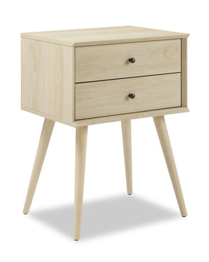 Mori Bedside 2-Drawer Nightstand, 18