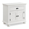 Ella Bedside 1-Drawer & Cabinet Nightstand, 28