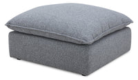 Monaco Ottoman - Grey 