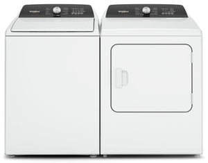 Whirlpool 5.2 Cu. Ft. Top-Load Washer and 7 Cu. Ft. Electric Dryer - White