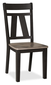 Zao Dining Chair, Wood, Melamine - Brown 