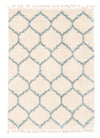 Helma Trellis Cream Shag 6'7