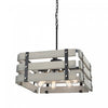 Barnyard 6-Light Beachwood Chandelier