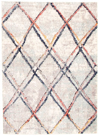 Makondo Abstract Ivory Area Rug - 8'0