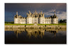 Chambord Castle 28x42 Wall Art Frame And Fabric Panel