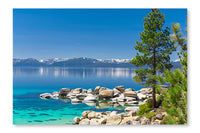 Lake Tahoe 3 28x42 Wall Art Fabric Panel Without Frame