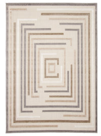 FrondeTaupe Area Rug - 6'7