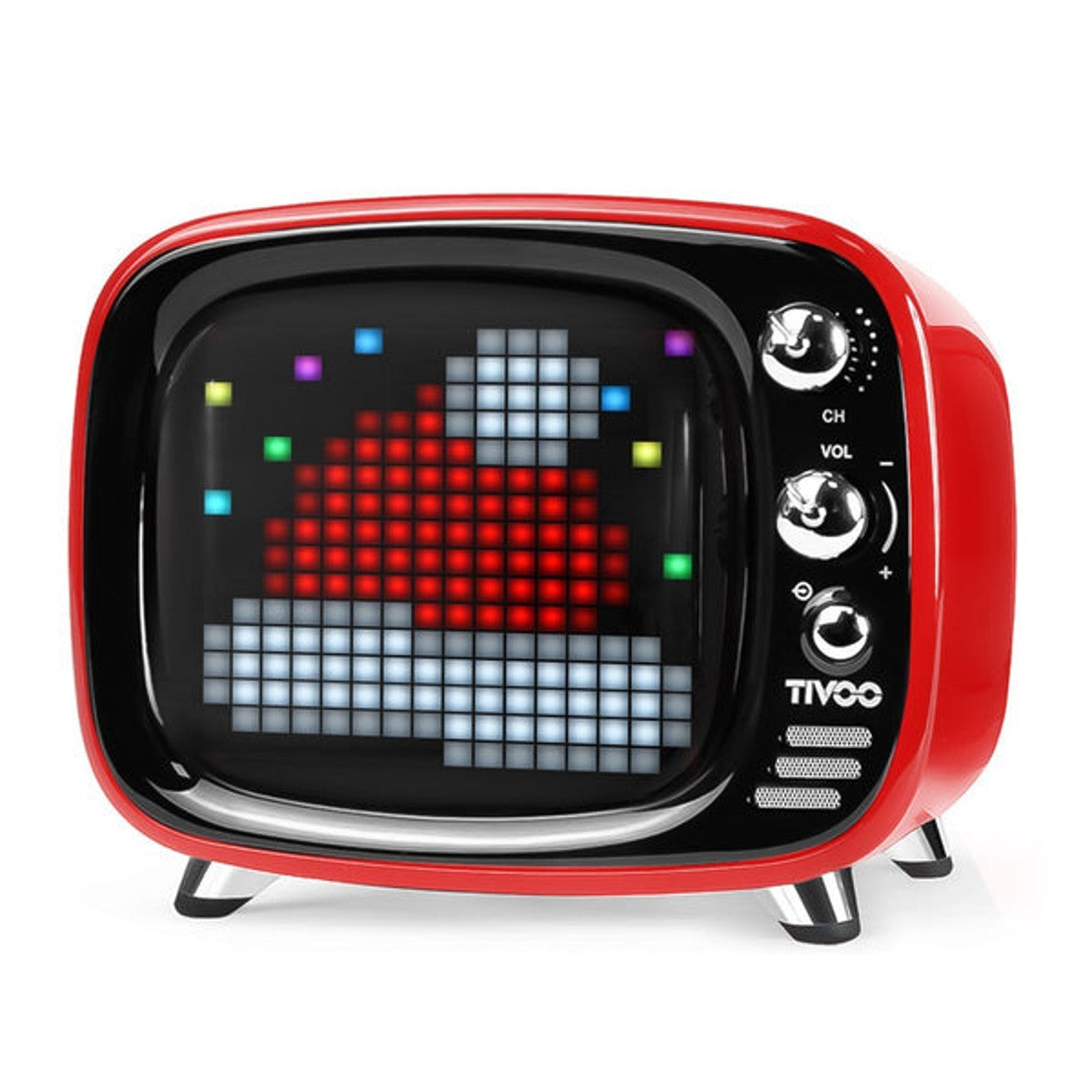 Divoom Tivoo Smart Pixel Art Speaker - Red