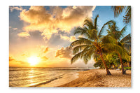 Barbados 2 24x36 Wall Art Fabric Panel Without Frame