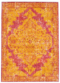 Raina Vintage Rose-Gold Area Rug - 5'3